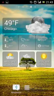Cute Weather Widget captura 4