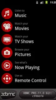 Official XBMC Remote captura 1