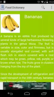 Food Dictionary captura 3