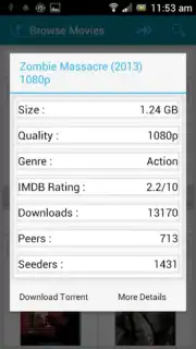 YIFY Torrents captura 2