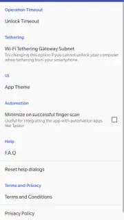 Remote Fingerprint Unlock captura 3