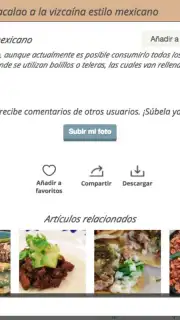 Recetas Mexicanas captura 11