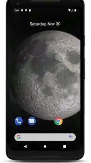 Moon 3D Live Wallpaper captura 15
