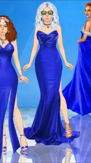 Blue Princess Makeup Salon Games For Girls captura 2