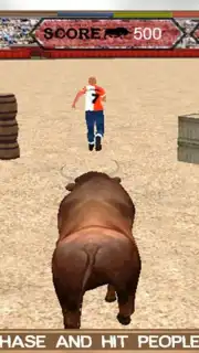 Angry Bull Attack Arena Sim 3D captura 9
