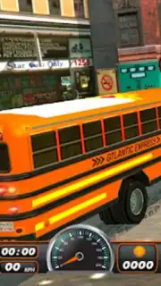 School Bus Driving Games 3D captura 3