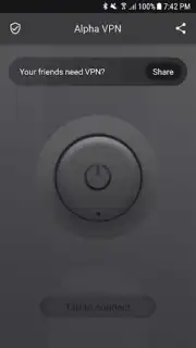 ALPHA VPN captura 1