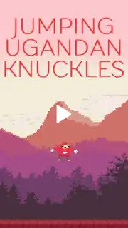 Jumping Ugandan Knuckles captura 1