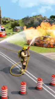 Firefighter :Fire Brigade Game captura 1
