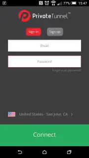 Private Tunnel VPN captura 3