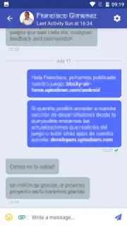 Aquila Messenger for Twitter captura 9