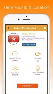 Turbo VPN Unlimited captura 2