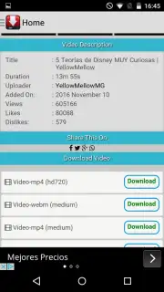 Youtube & Movie Downloader captura 3