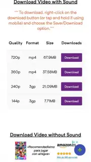 YT Video Downloader captura 2