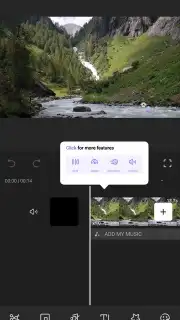 FilmoraGo Lite captura 1