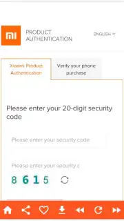 MI product verification Tool captura 3