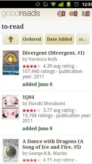 Goodreads captura 3