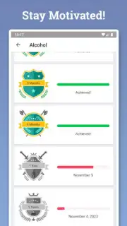 Quitzilla: Bad Habit Tracker captura 1
