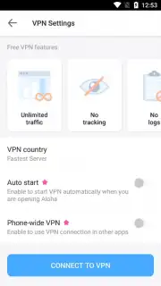 Aloha Browser Turbo captura 6