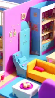 Doll House Design: Girl Games captura 2
