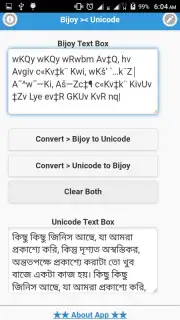 Unicode - Bijoy Converter captura 4