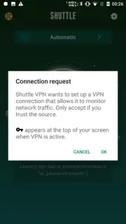 VPN proxy, Unblock Sites - Shuttle VPN captura 1
