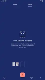 Opera Browser captura 6