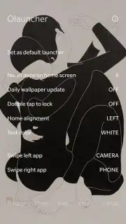 Olauncher captura 1