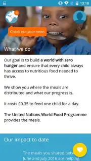 ShareTheMeal captura 2
