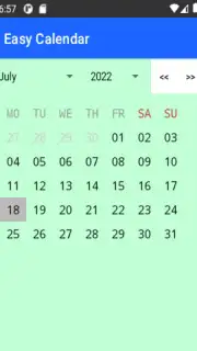 Easy Calendar captura 4