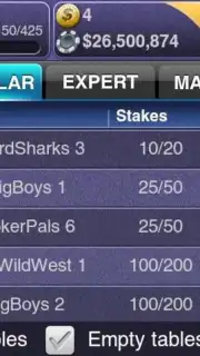 Texas HoldEm Poker Deluxe captura 1