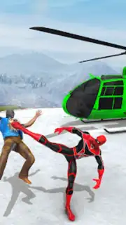 Spider Rope Hero - Crime Game captura 2