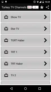 Turkey TV Channels captura 2
