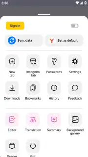 Yandex Browser captura 15