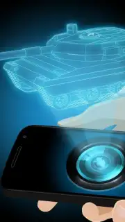 3d hologram camera simulator captura 1