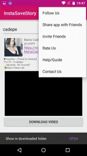 Story downloader for Instagram captura 4