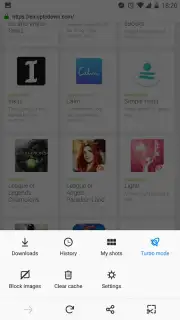 Firefox Lite captura 7
