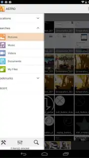 ASTRO File Manager captura 6