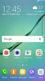 Samsung Apps edge captura 7