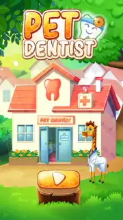 Pet Doctor Kids Dentist Game captura 1