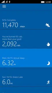 Microsoft Health captura 7