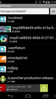 Android File Manager captura 3