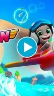 Talking Tom Fly Run captura 1
