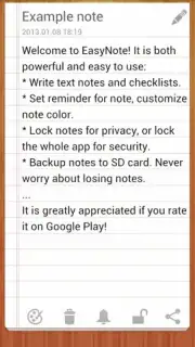 Bloc EasyNote Notepad captura 3