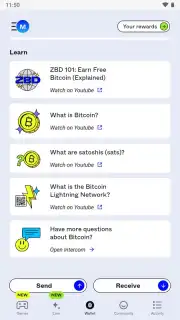 ZBD: Earn Bitcoin Rewards captura 10