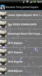 Maulana Tariq Jameel Bayans captura 3