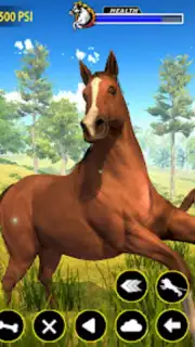 Wild Horse Family Simulator captura 2