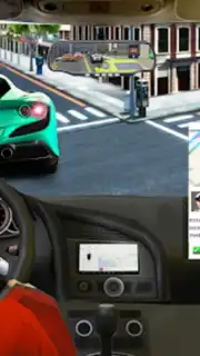 Taxi Games Driving Car Game 3D captura 4
