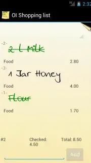 OI Shopping list captura 2