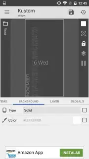KWGT Kustom Widget Maker captura 6